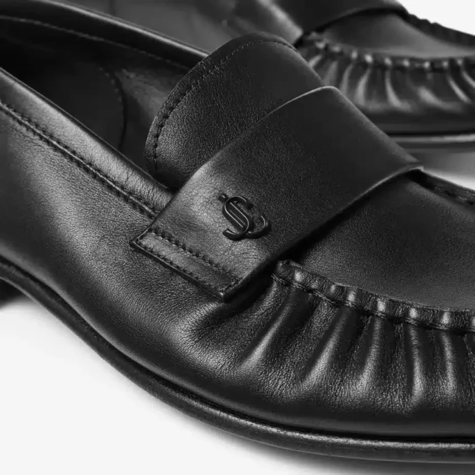 Ellis Loafer F Black Soft Leather Loafers