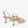 Elsy 70 Chai Nappa Leather Slingbacks