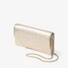 Emmie Platinum Ice Brilliance Fabric Clutch Bag