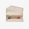 Emmie Platinum Ice Brilliance Fabric Clutch Bag