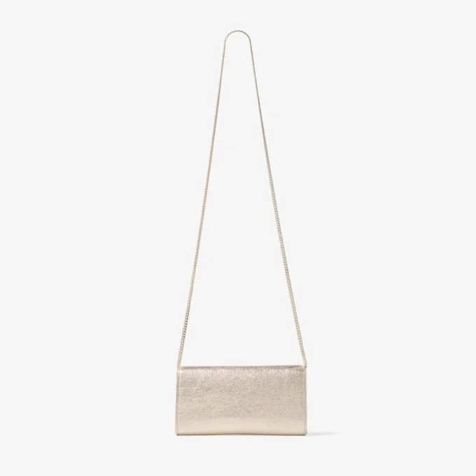 Emmie Platinum Ice Brilliance Fabric Clutch Bag