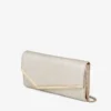 Emmie Platinum Ice Dusty Glitter Clutch Bag