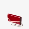 Emmie Ruby Red Patent Leather Clutch Bag