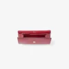 Emmie Ruby Red Patent Leather Clutch Bag