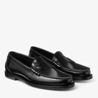Ethan Loafer Black Box Calf Leather Loafer