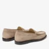 Ethan Loafer Stone Velvet Suede Loafer