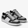 Florent M Black Glitter Fabric Trainers