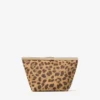 Ganache Natural Leopard Print Pony Clutch Bag