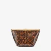 Ganache Transparent Tortoisehell Clutch Bag