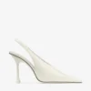 Isa 95 Latte Patent Leather Pumps
