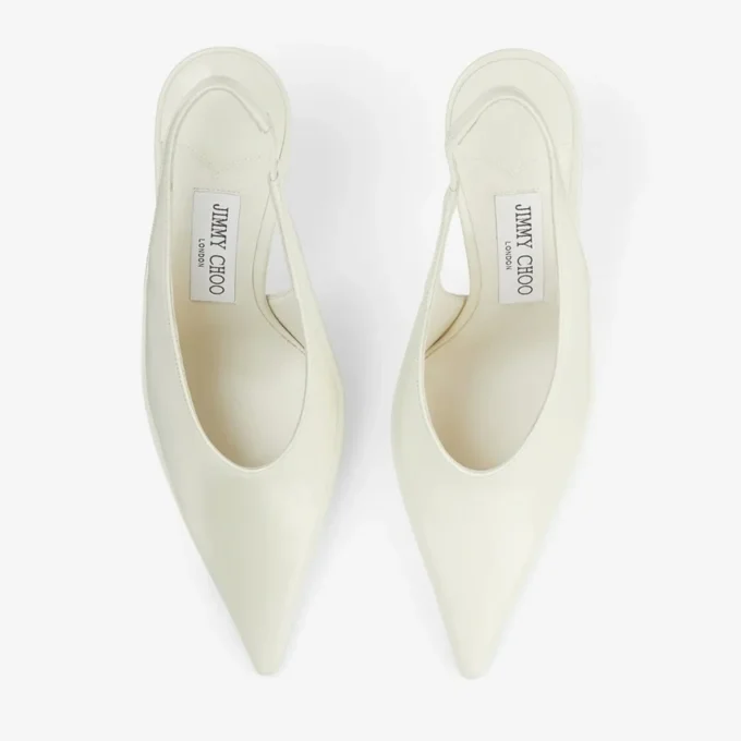 Isa 95 Latte Patent Leather Pumps
