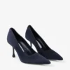 Ixia 80 Marine Suede Pumps