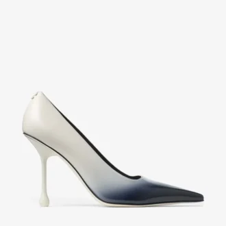 Ixia 95 Latte Sprayed Spazzolato Leather Pumps