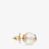 Jc Pearl Studs Gold-Finish Metal Jc Pearl Stud Earrings