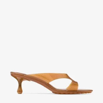 Jelly Drop 50 Amber Jelly Sandals