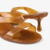 Jelly Drop 50 Amber Jelly Sandals