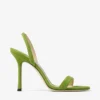 Jenn 100 Clover Suede Sandals