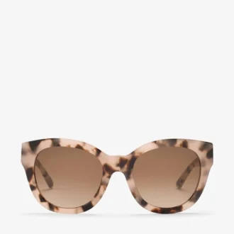 Kati Pink Havana Round Sunglasses