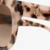 Kati Pink Havana Round Sunglasses