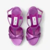 Kesia 120 Violet Orchid Satin Sandals