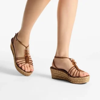lemi wedge 100 tan mix suede wedges with beads 2 330x330 - Lemi Wedge 100 Tan Mix Suede Wedges with Beads