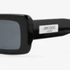 Lennon Black Rectangular Sunglasses
