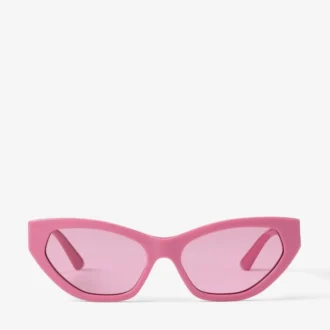 Leyla Candy Pink Cat Eye Sunglasses