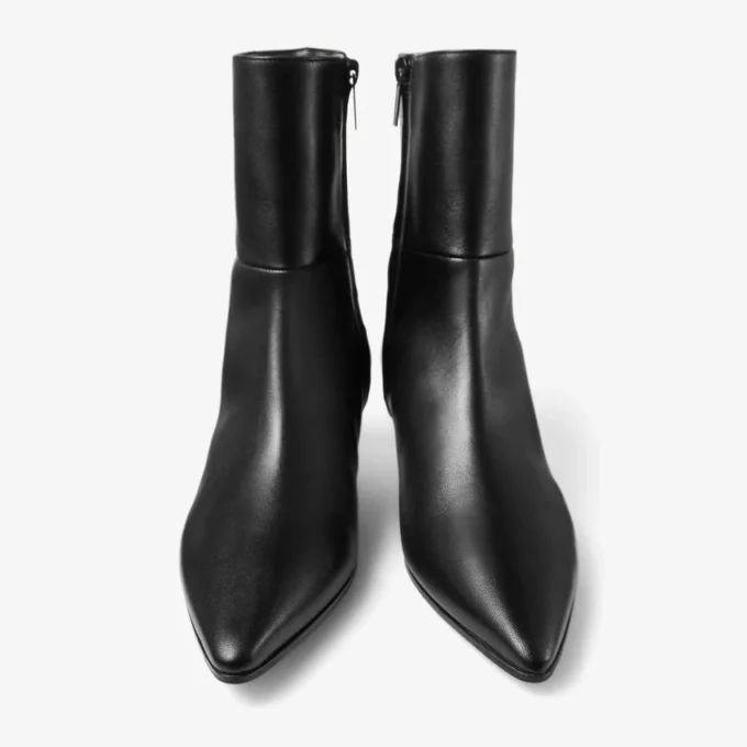Lory Ankle Boot 35 Black Calf Leather Ankle Boots