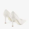 Lotta 100 Ivory Tulle and Nappa Pumps