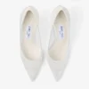 Love 85 Ivory Candyfloss Glitter Pumps