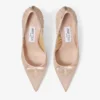 Love Mesh 85 Macaron Satin with Ruched Tulle Pumps