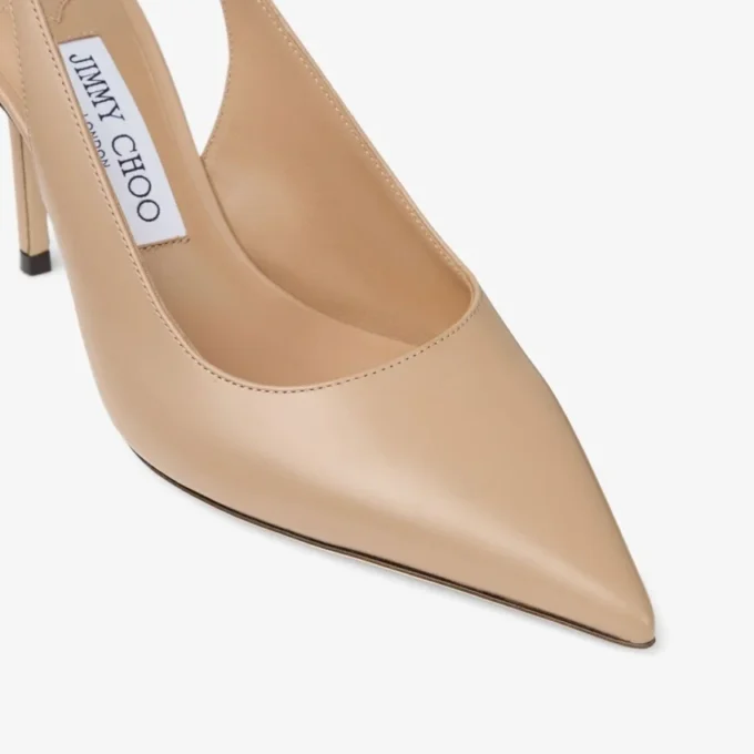 Love  Sling Back 85 Chai Calf Leather Slingbacks