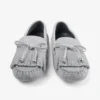 Manon F Dove Suede Denim Loafers