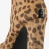 Marene Ankle Boot 120 Natural Leopard Print Pony Ankle Boots