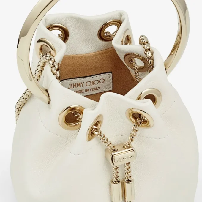 Micro Bon Bon Latte Smooth Nappa Mini Bag