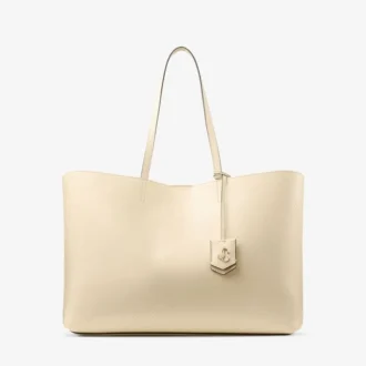 Nine2Five East-West Buttermilk Elaphe Printed Leather Tote Handbag