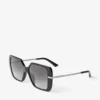 Pati Black Square Sunglasses