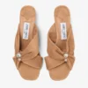 Rafi 45 Toffee Suede Sandals