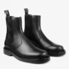 Reggie Chelsea Boot Black Box Calf Leather Ankle Boots