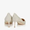 Romy 60 Platinum Ice Dusty Glitter Pointy Toe Pumps