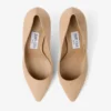 Romy 85 Chai Tonal Suede Pumps