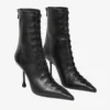 Scarlett Ankle Boot 95 Black Nappa Leather Boots