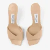 Skye 70 Chai Calf Leather Mule Sandals