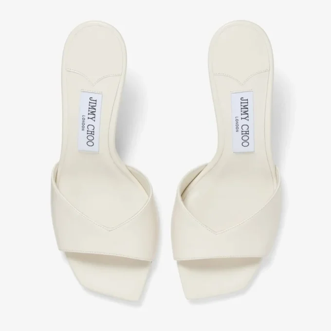 Skye 70 Latte Leather Sandals