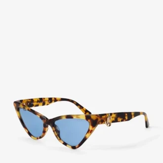 Sol Yellow Havana Cat Eye Sunglasses