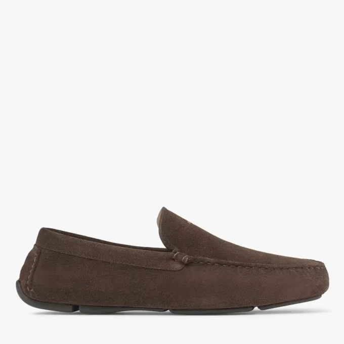 Stanly Driver Mocha Reverse Suede Driver