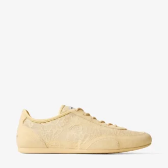 Sunny F Corn Leather Mix and Jimmy Choo Lace Low Top Trainers