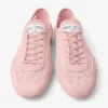 Sunny F Rose Leather Mix and Jimmy Choo Lace Low Top Trainers