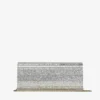 Sweetie Champagne Coarse Glitter Acrylic Clutch Bag