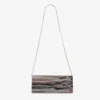 Sweetie Grey Mix Marble Effect Acrylic Clutch Bag